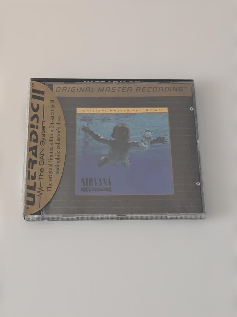 Nirvana NEVERMIND 24K Gold Limited Ed Ultradisc Used Collectible | Japansoundstore