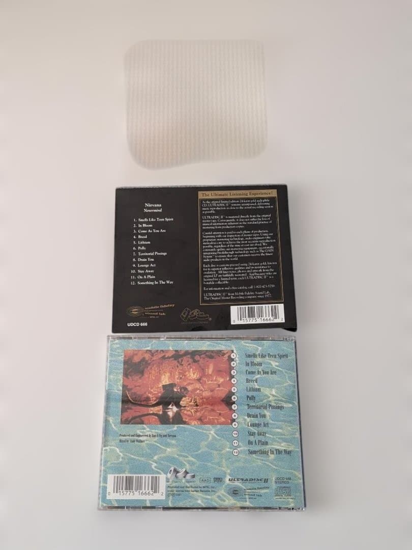 Nirvana NEVERMIND 24K Gold Limited Ed Ultradisc Used Collectible | Japansoundstore