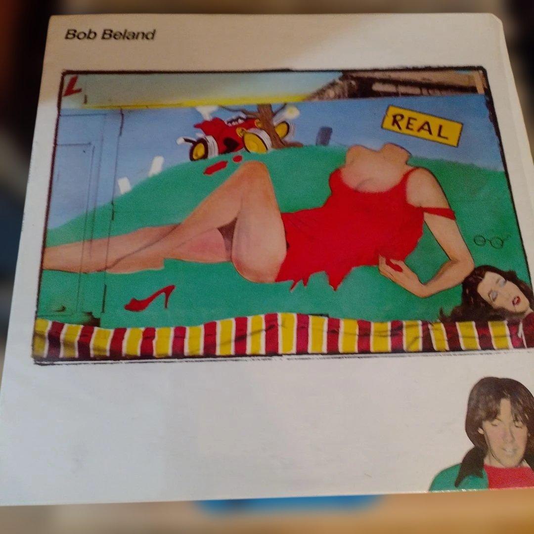 Bob Beland REAL LP Rare Red Vinyl Record