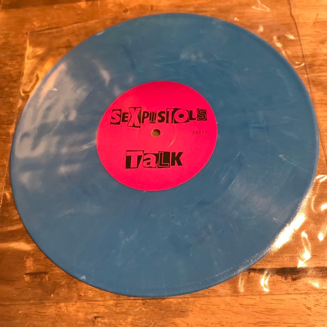 Sex Pistols Talk Blue Vinyl Record Used Collectible | Japansoundstore