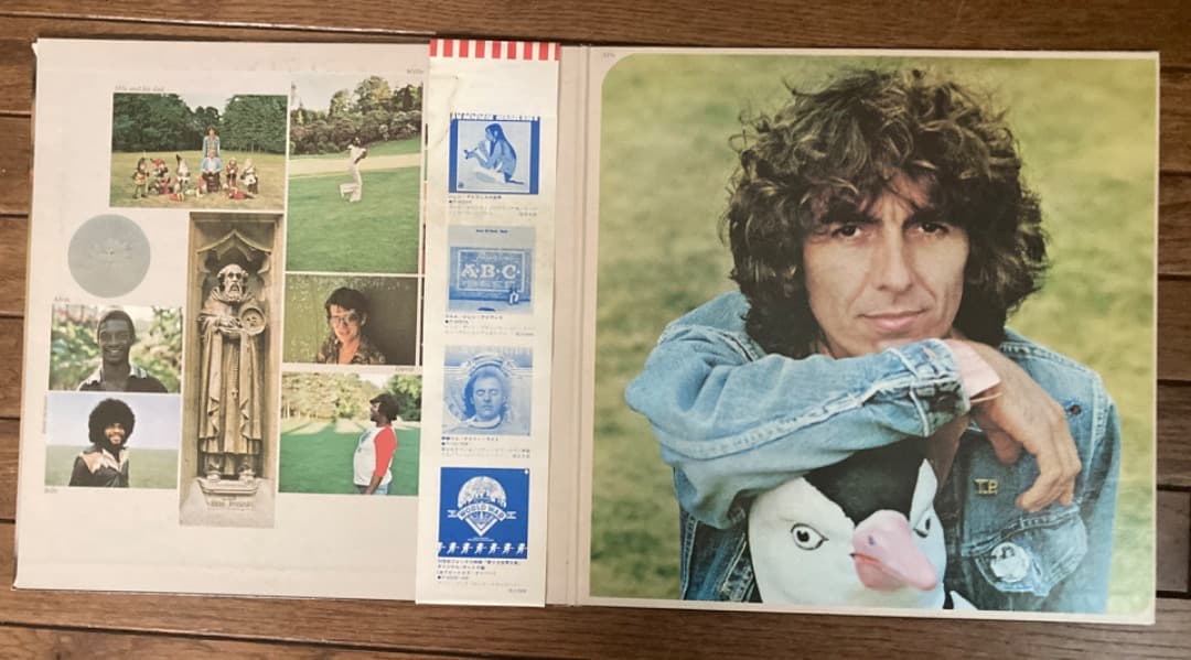 GEORGE HARRISON Thirty Three & 1/3 Vinyl LP Japan With Obi P-10280W