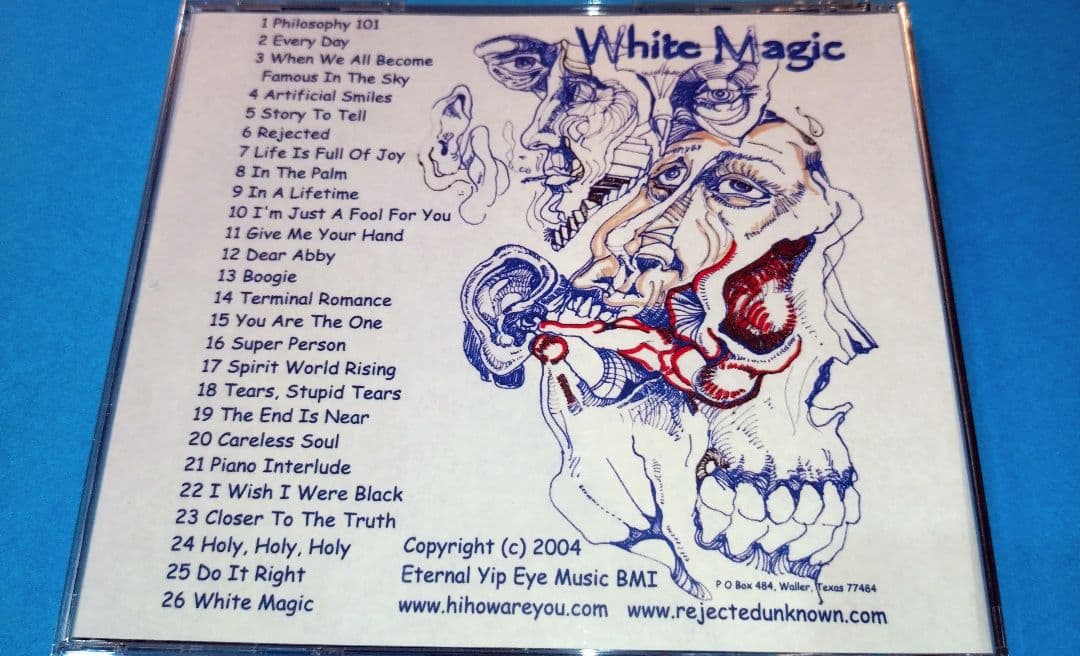 Daniel Johnston - White Magic CD-R Limited Edition 1979-1989 From Cassette Archi