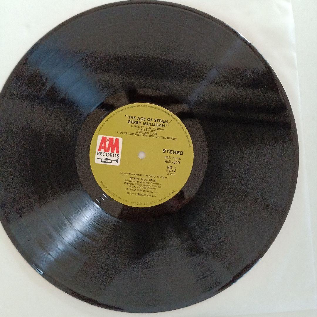Gerry Mulligan - The Age Of Steam Vinyl LP Japan A&M AML 340 Jazz