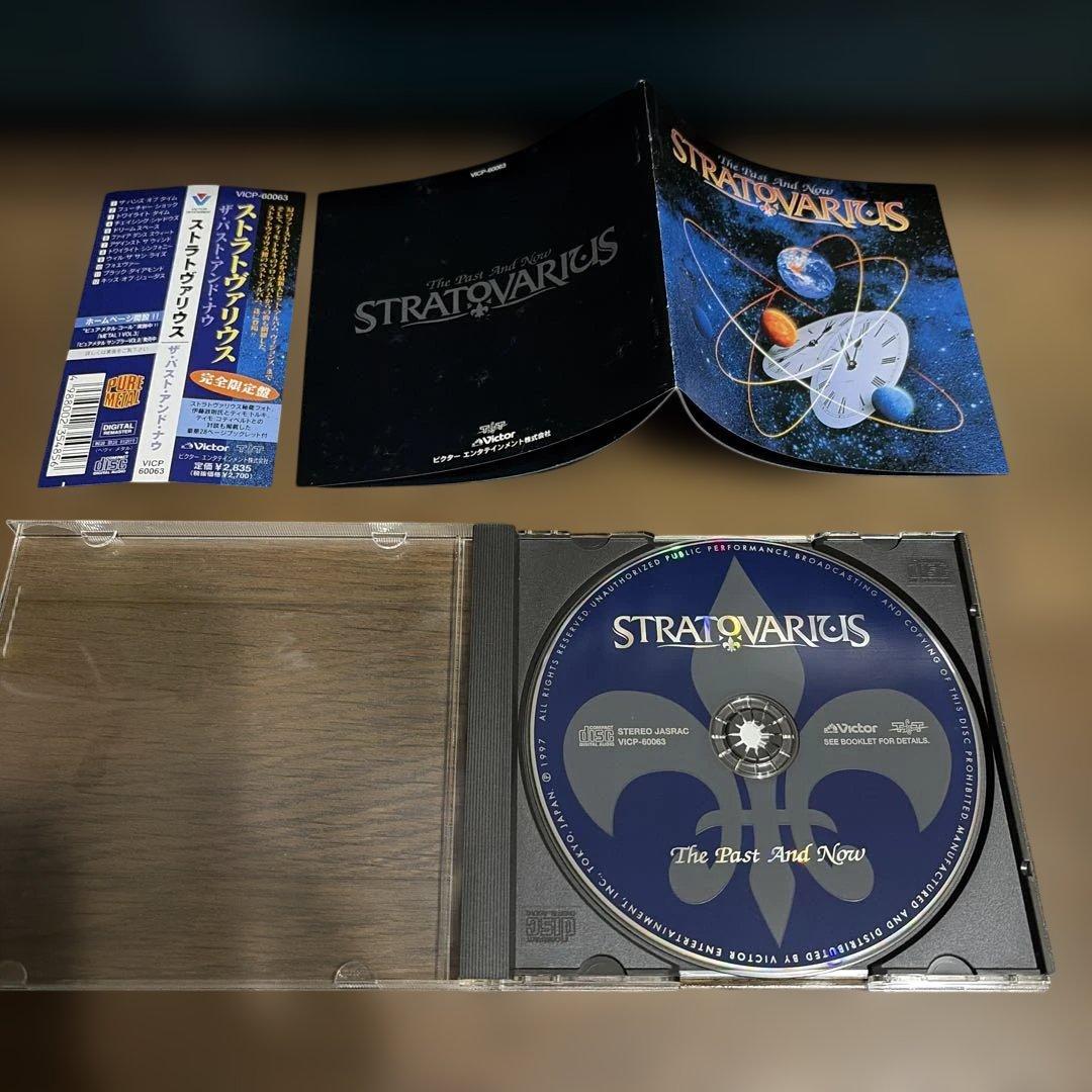 Stratovarius - The Past And Now CD Japan Press Limited Edition with OBI VICP-600
