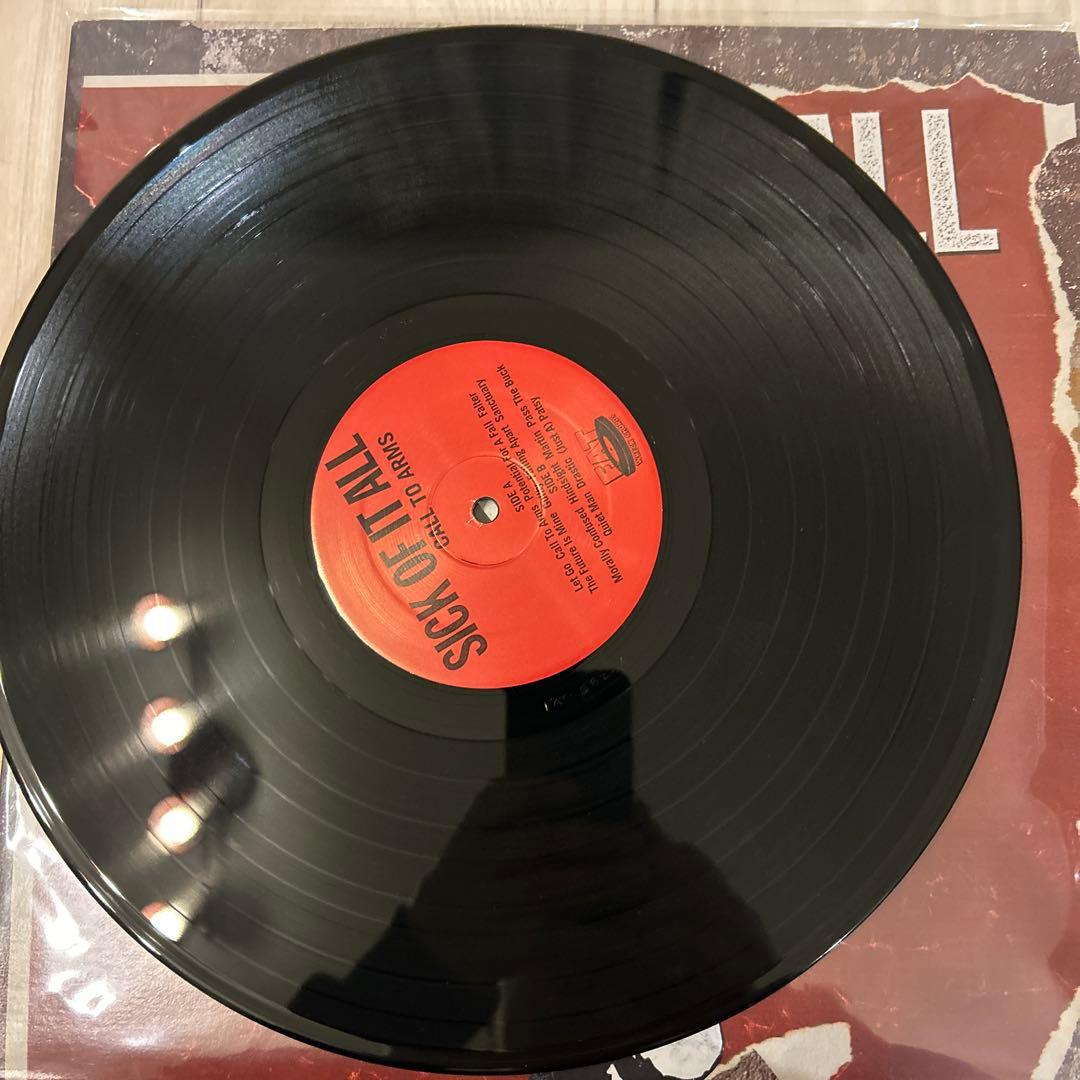 SICK OF IT ALL Call To Arms Vinyl LP Fat Wreck Chords Hardcore Punk