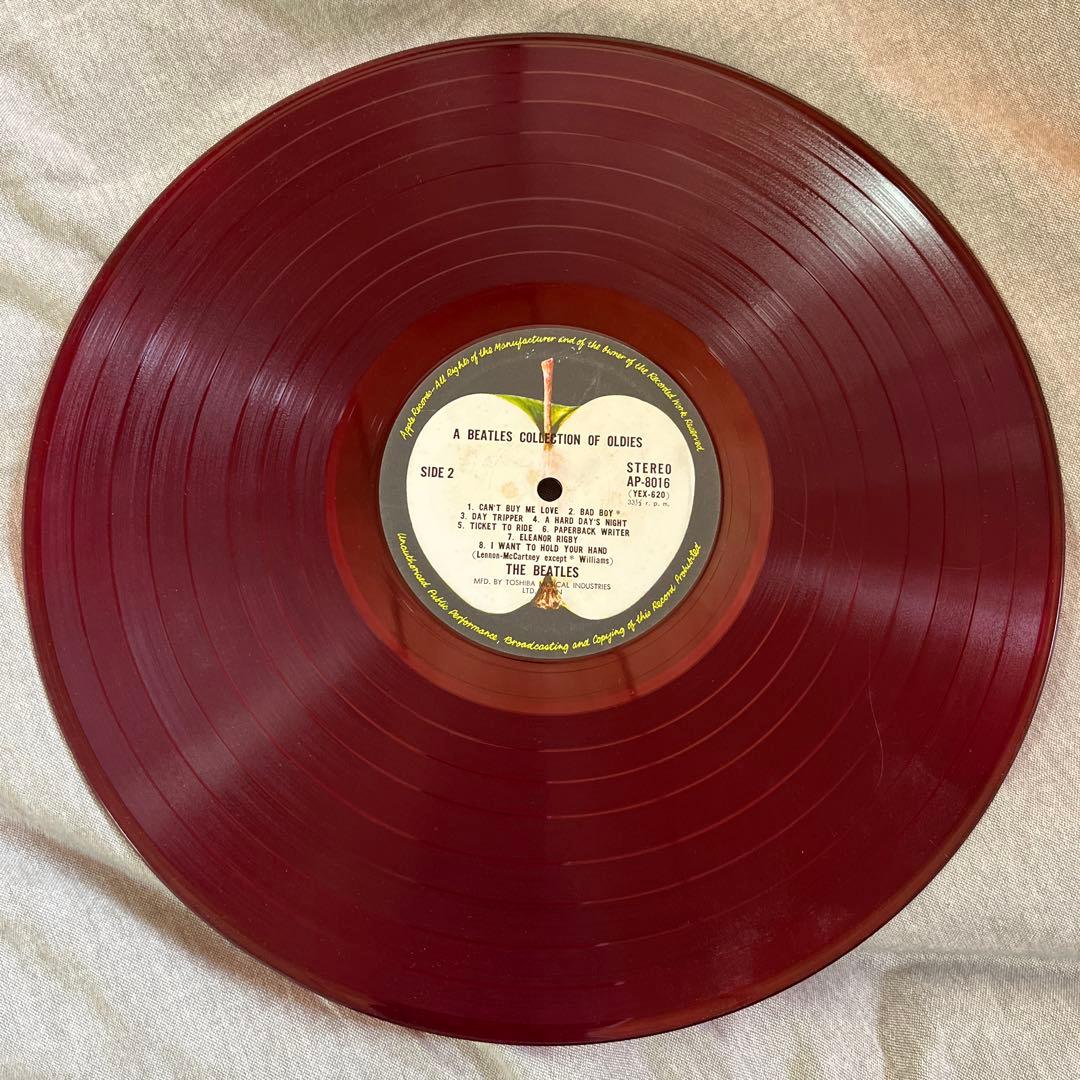 The Beatles A Collection of Oldies Red Vinyl LP Apple Japan AP-8016 Rare