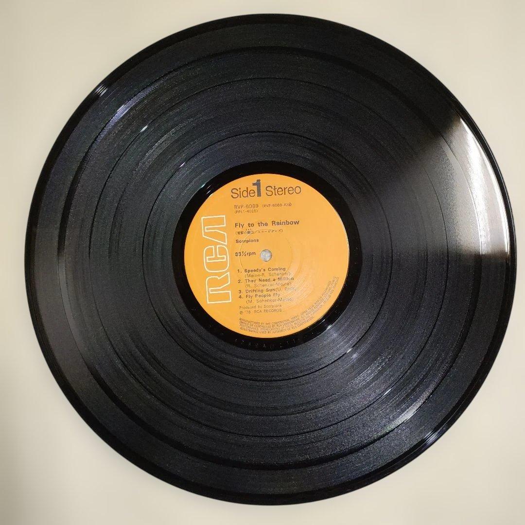 Scorpions LP Dengeki no Scorpiodan 1974 VG+ Cover Excellent Record Good | Japansoundstore