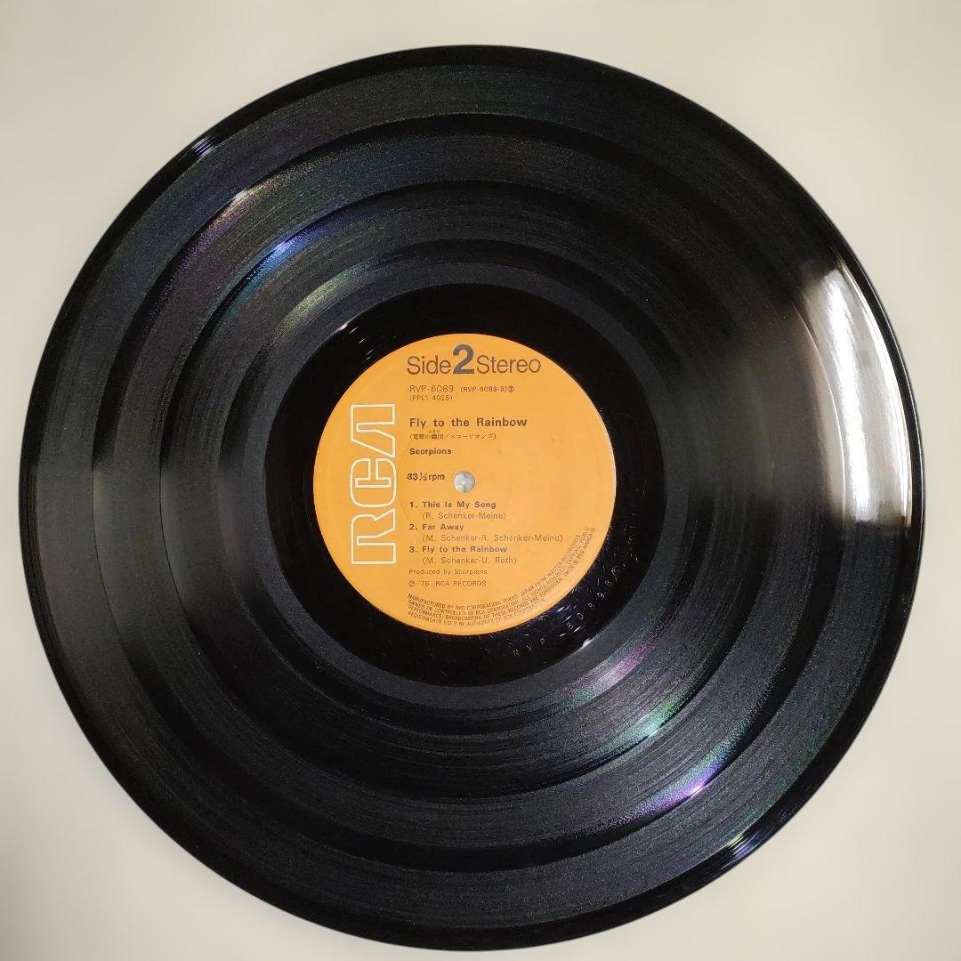 Scorpions LP Dengeki no Scorpiodan 1974 VG+ Cover Excellent Record Good | Japansoundstore