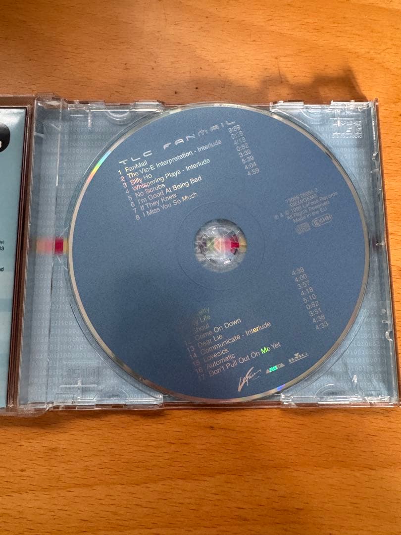 TLC FanMail CD Limited Edition 1999 R&B Classic Album Arista