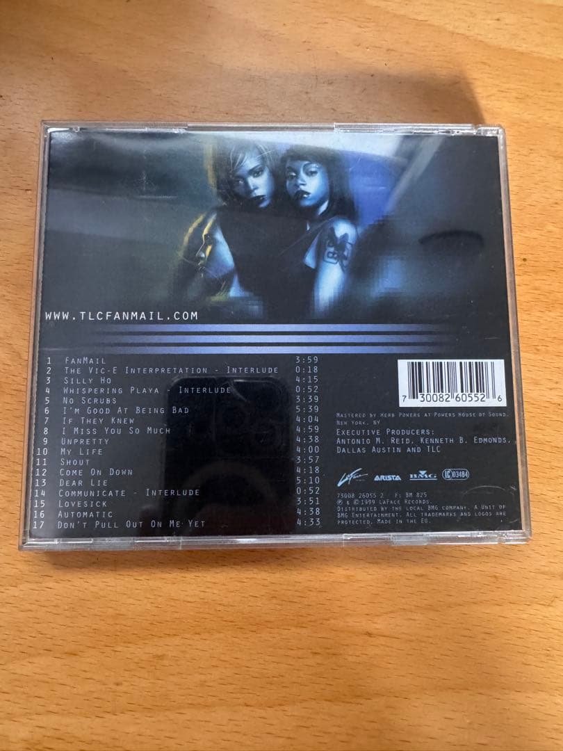 TLC FanMail CD Limited Edition 1999 R&B Classic Album Arista
