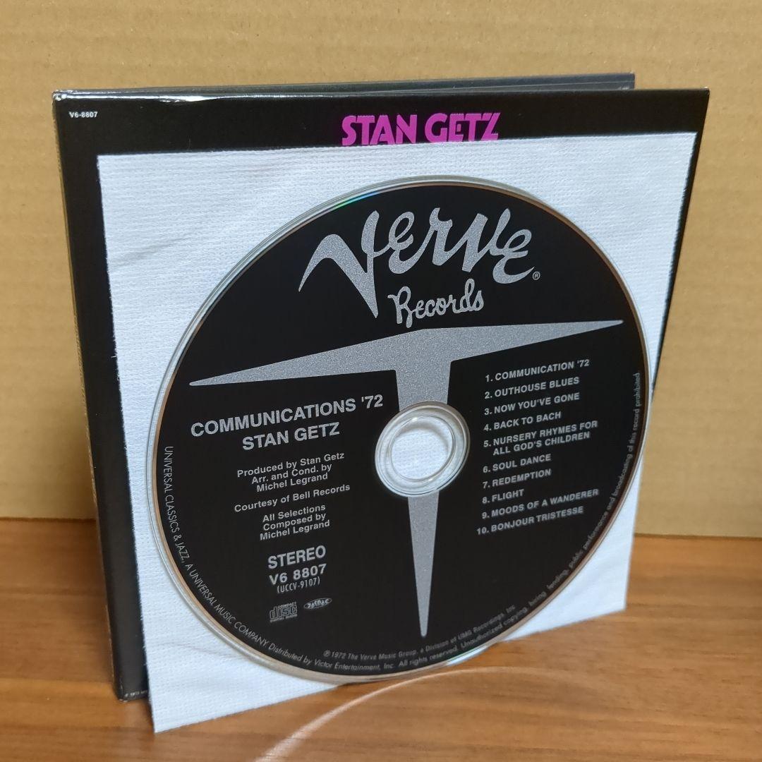 Stan Getz Communications '72 Michel Legrand Jazz CD Used Good | Japansoundstore