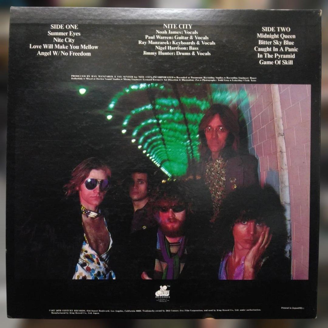 Nite City LP 1977 Ray Manzarek The Doors Vinyl Album, Near Mint, Japanese Press | Japansoundstore