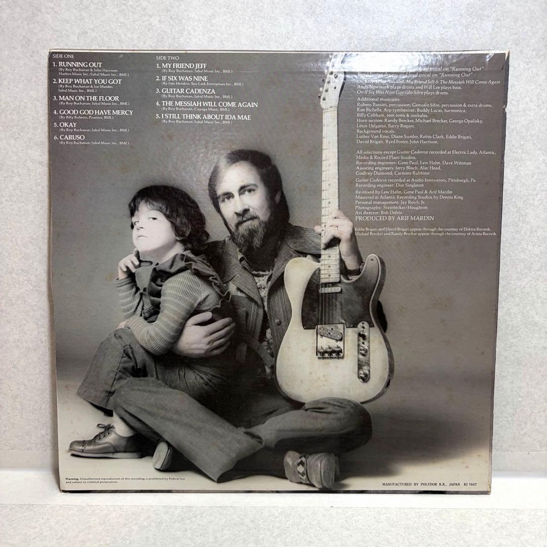 Roy Buchanan - A Street Called Straight Vinyl LP Japan Polydor MPF 1006 Blues Ro