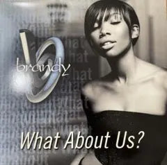 Brandy - What About Us? 12" Vinyl Single R&B Pop Record Japan