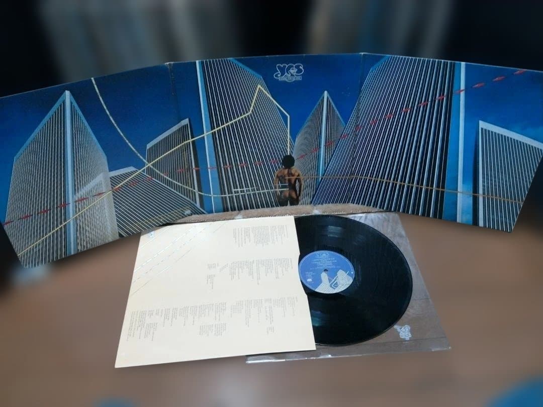 YES Going For The One UK Pressing Vinyl LP Progressive Rock Atlantic K50379