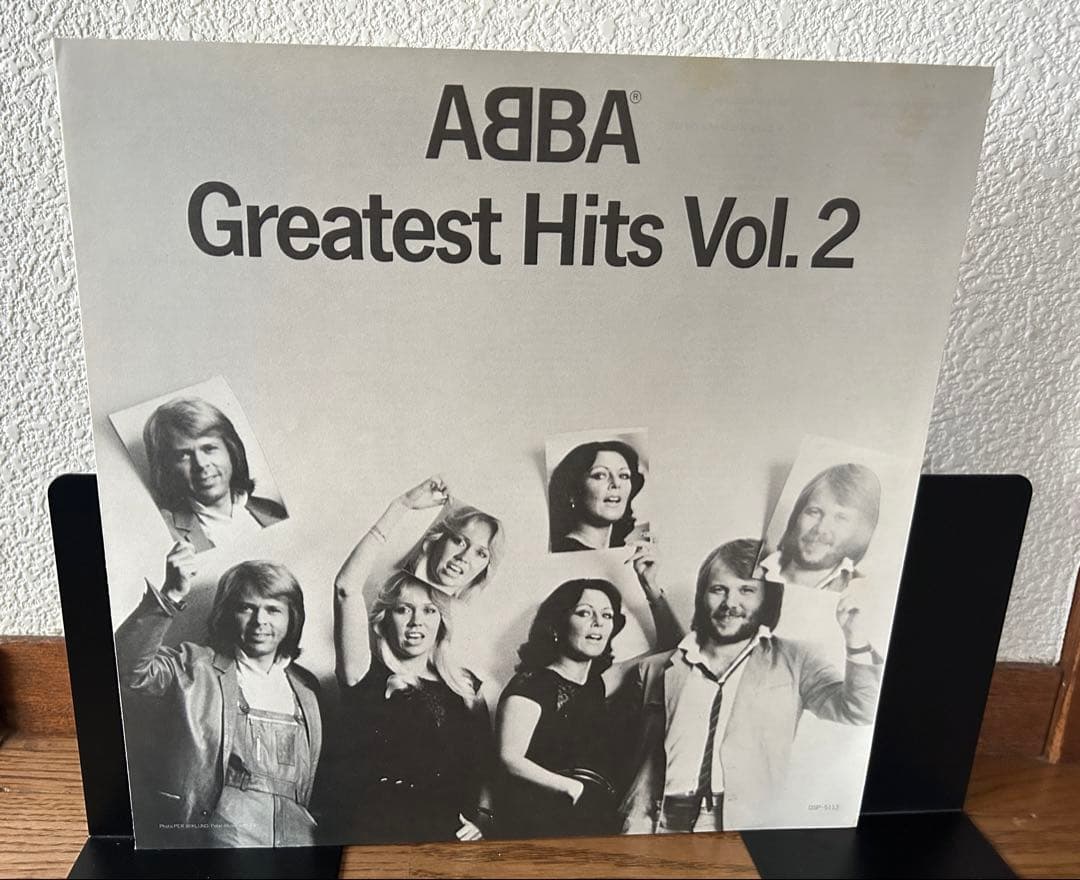 ABBA - Greatest Hits Vol. 2 LP Vinyl Record Japan Pressing w/ Obi & Liner Notes