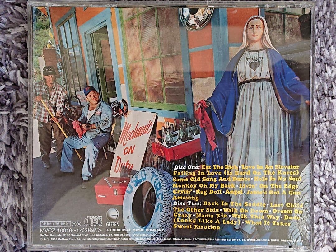 Aerosmith A Little South Of Sanity 2CD Japan Press Geffen MVCZ-10010 1998