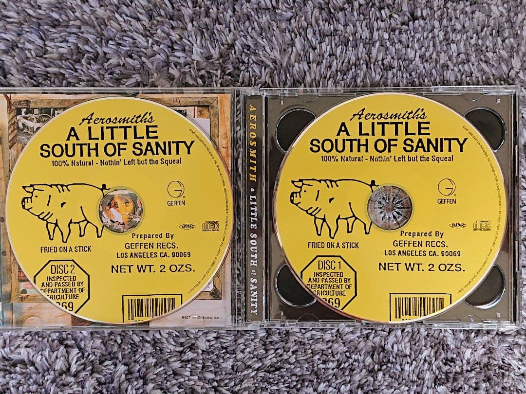 Aerosmith A Little South Of Sanity 2CD Japan Press Geffen MVCZ-10010 1998