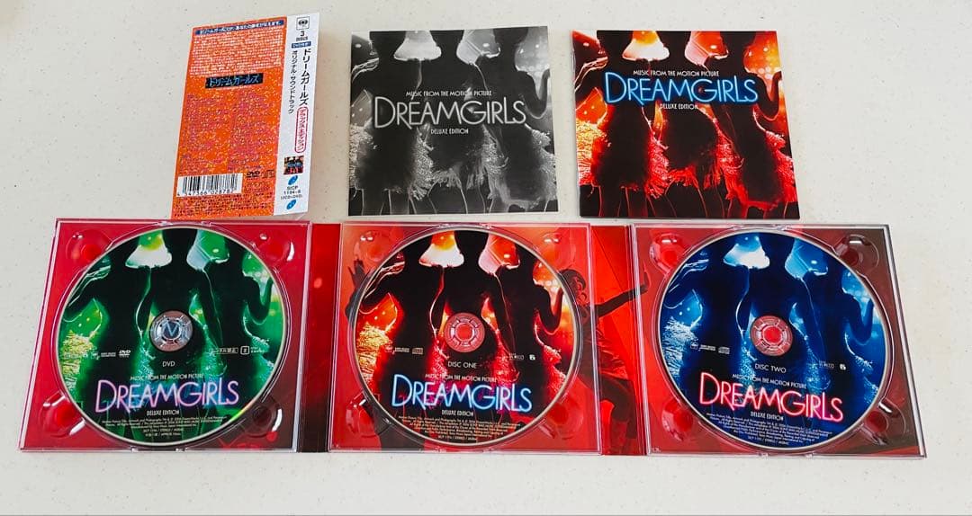 Dreamgirls Soundtrack Deluxe Edition 2CD+DVD Japan Press with OBI SICP 1194-6