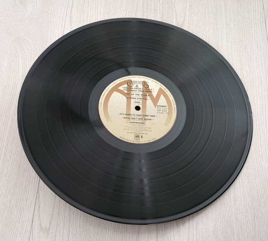 Carpenters - Golden Prize Vol. 2 LP Vinyl Japan 1974 A&M GP-225 With Obi