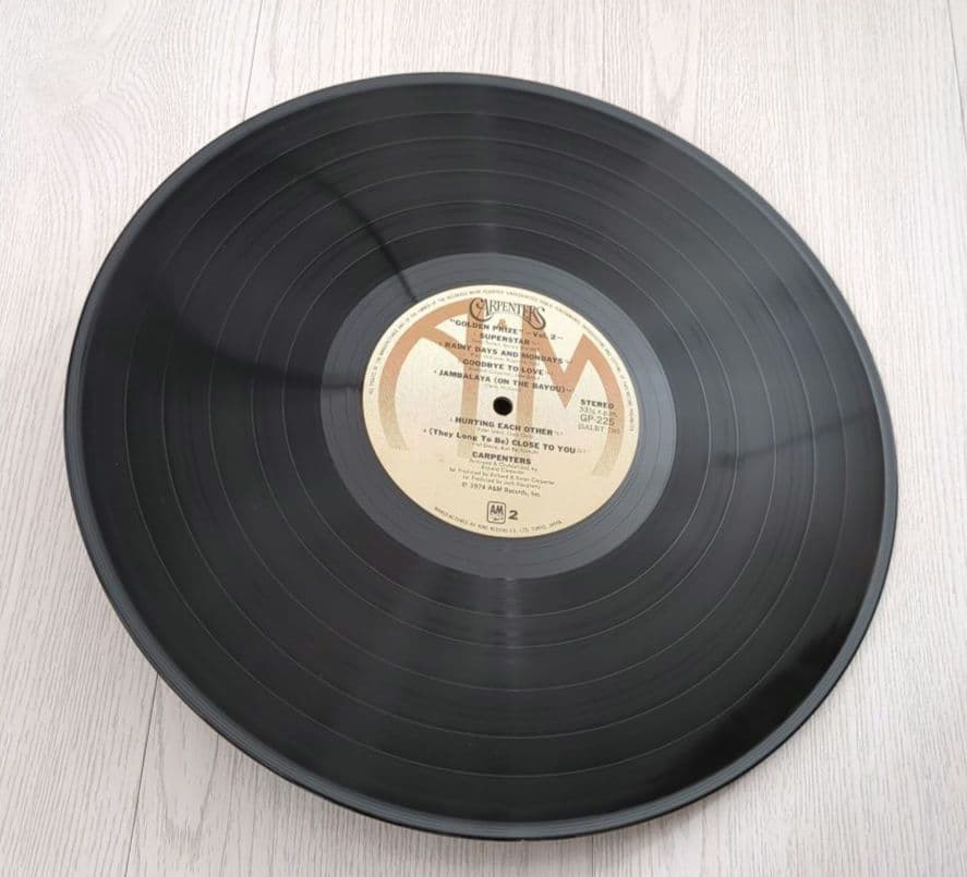 Carpenters - Golden Prize Vol. 2 LP Vinyl Japan 1974 A&M GP-225 With Obi