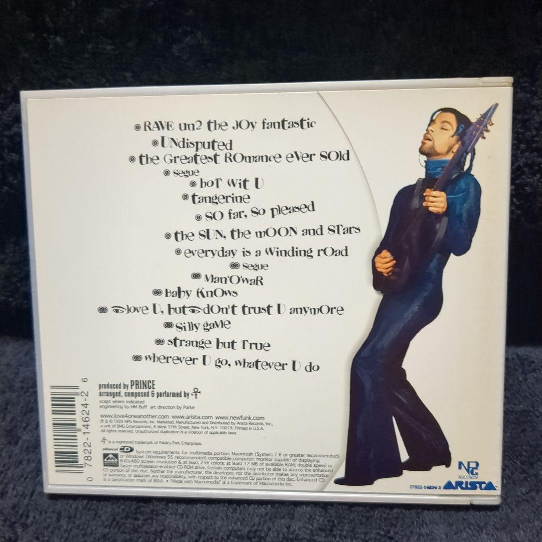 PRINCE Rave Un2 The Joy Fantastic Japan CD with Japanese Liner Notes