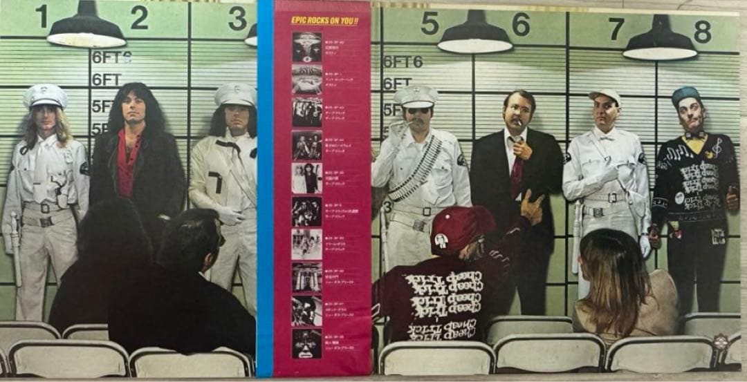 Cheap Trick Dream Police Japan LP w/ OBI & Bonus Flexi Disc Insert