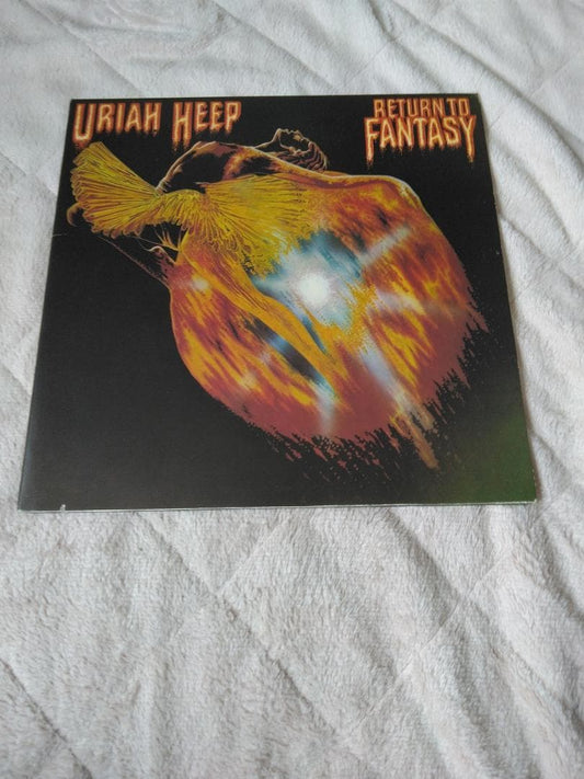 Uriah Heep - Return To Fantasy Vinyl LP 1975 USA Pressing John Wetton Rock