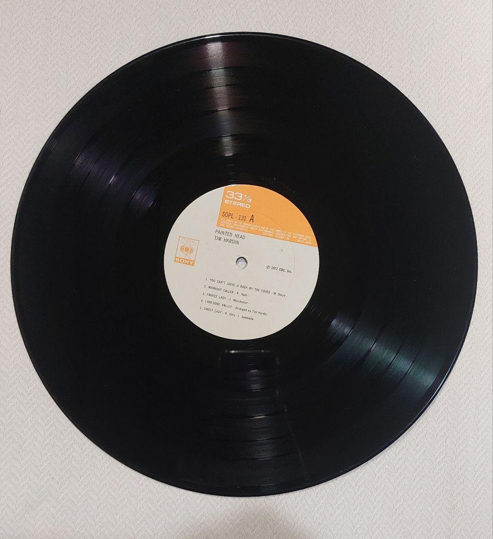 Tim Hardin - Painted Head LP Japan CBS/Sony SOPL 131 Folk Rock Vinyl