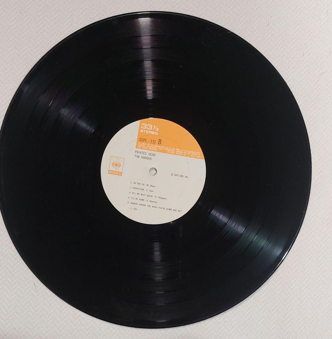 Tim Hardin - Painted Head LP Japan CBS/Sony SOPL 131 Folk Rock Vinyl