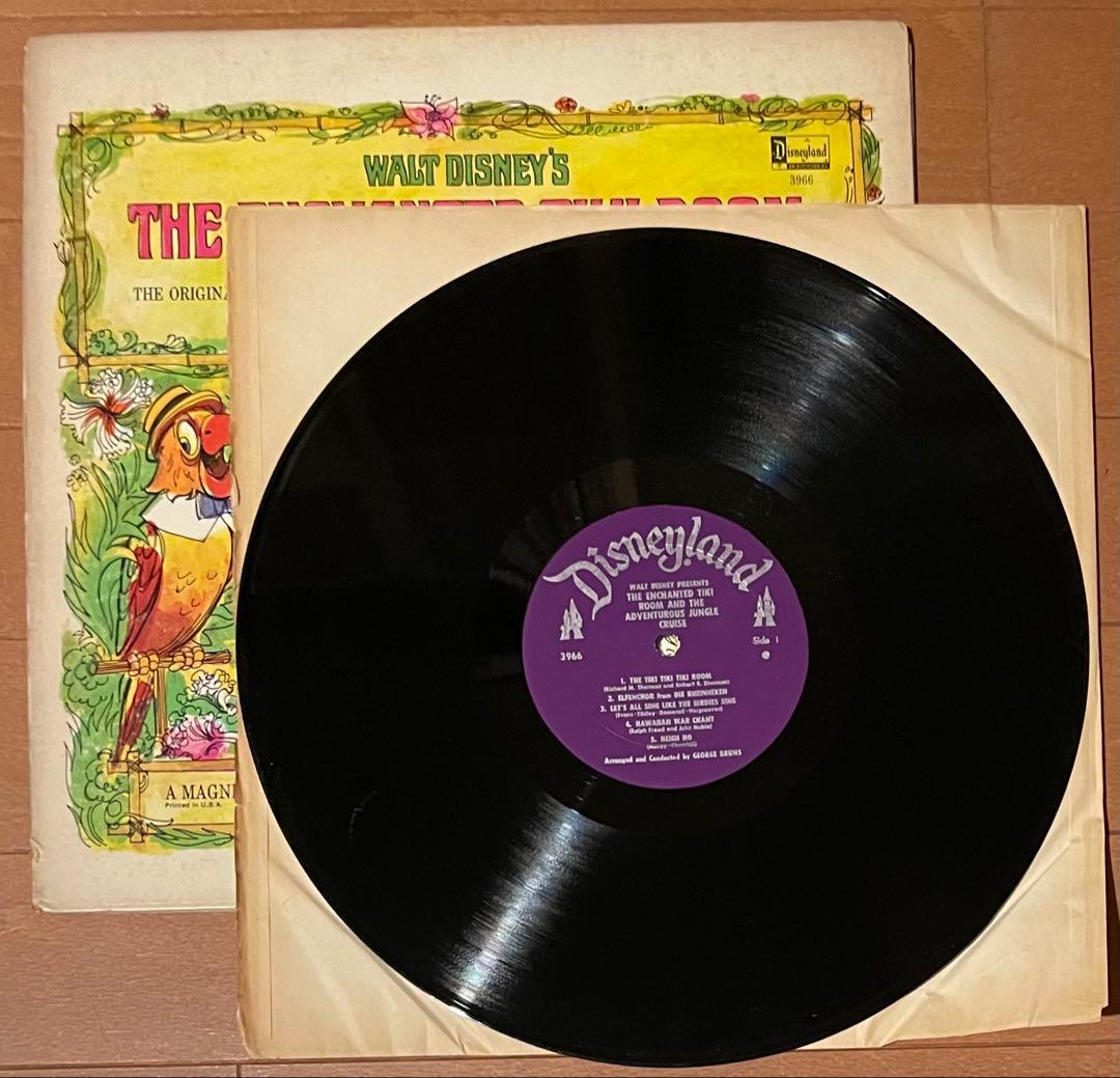 Walt Disney's The Enchanted Tiki Room LP Original 1968 Disneyland Soundtrack Boo