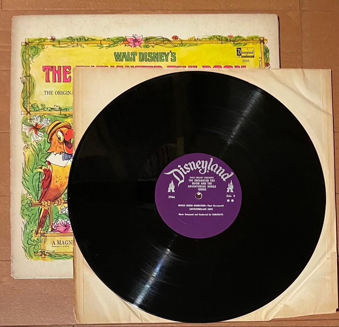 Walt Disney's The Enchanted Tiki Room LP Original 1968 Disneyland Soundtrack Boo