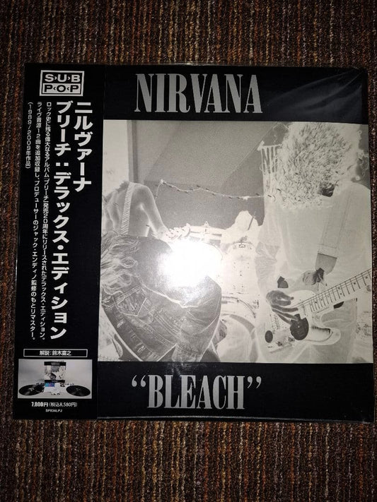 Nirvana Bleach 20th Anniversary 2LP Deluxe Set  Sealed | Japansoundstore