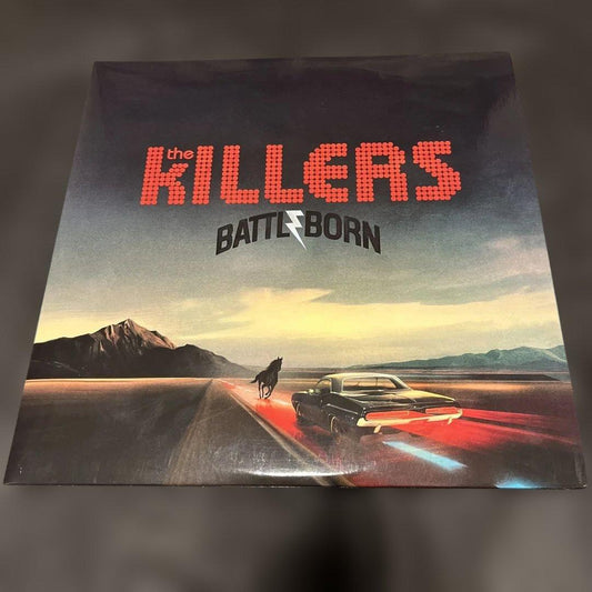 The Killers Battle Born EU Limited Red Vinyl 2LP +Book & Poster, Used | Japansoundstore