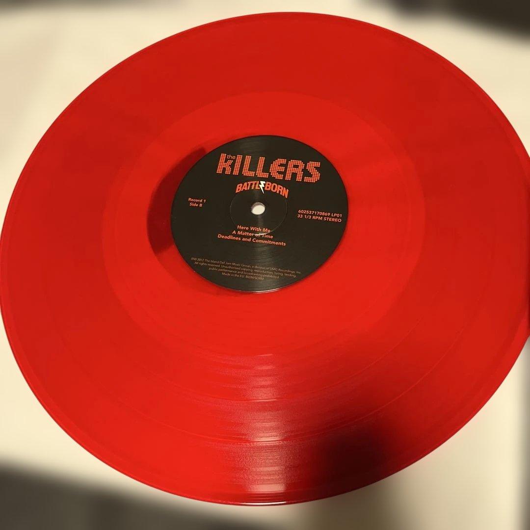 The Killers Battle Born EU Limited Red Vinyl 2LP +Book & Poster, Used | Japansoundstore
