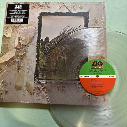 Led Zeppelin IV Crystal-Clear Vinyl LP Germany Pressing