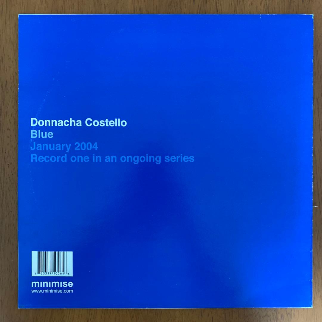 Donnacha Costello - Blue 12" Vinyl EP Minimise 2004 Electronic Techno IDM