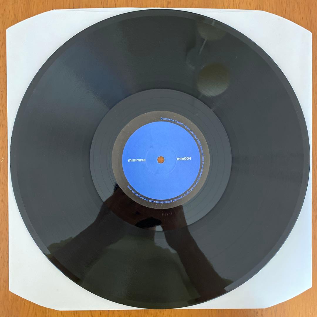 Donnacha Costello - Blue 12" Vinyl EP Minimise 2004 Electronic Techno IDM