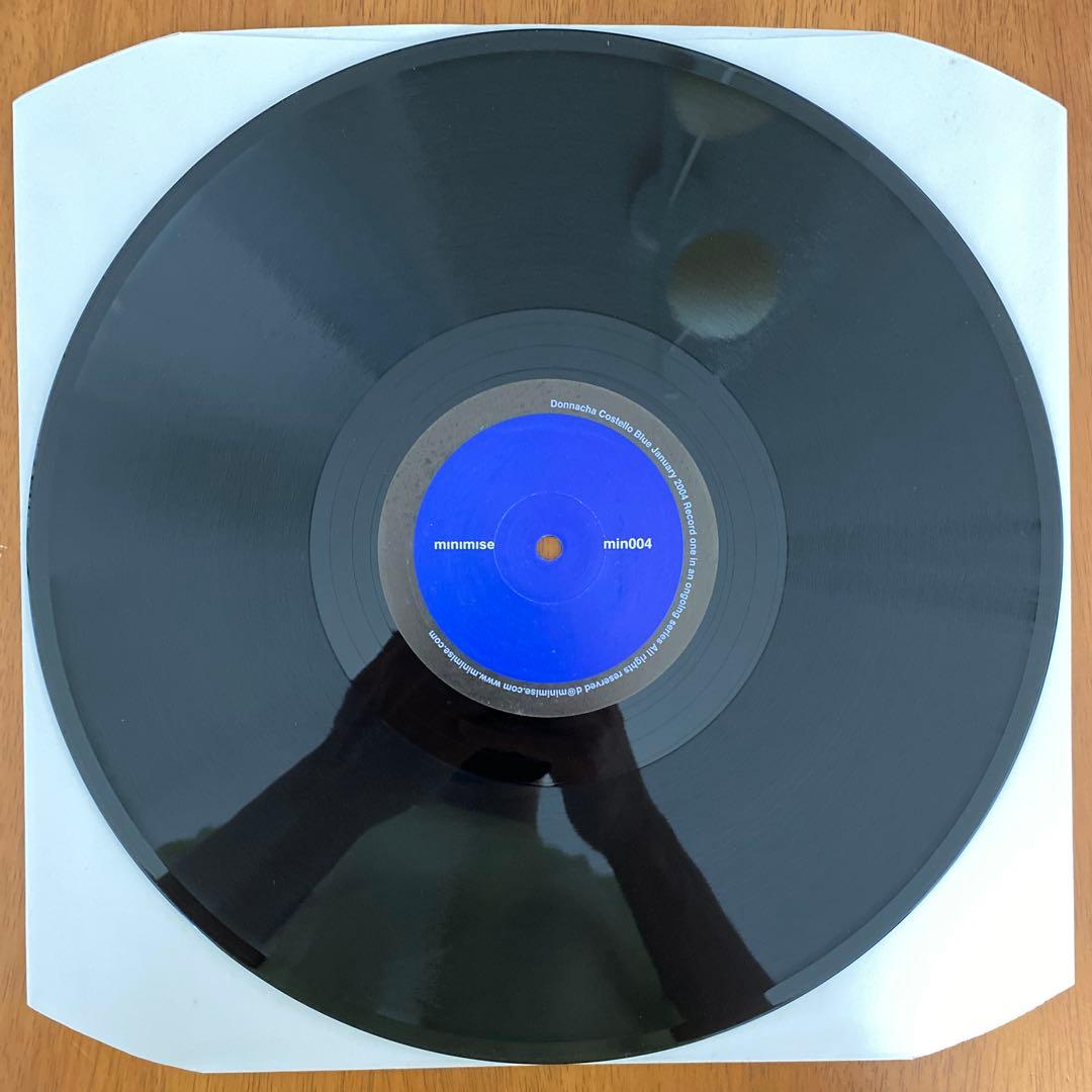 Donnacha Costello - Blue 12" Vinyl EP Minimise 2004 Electronic Techno IDM