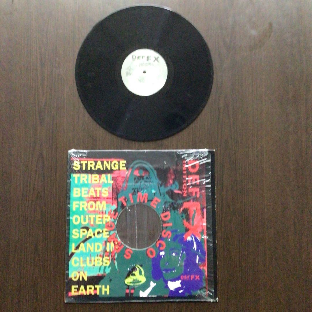 Def FX - Space Time Disco 12" Vinyl EP 1993 US Electronic Dance BMG Records