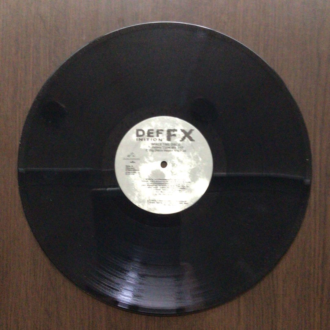 Def FX - Space Time Disco 12" Vinyl EP 1993 US Electronic Dance BMG Records