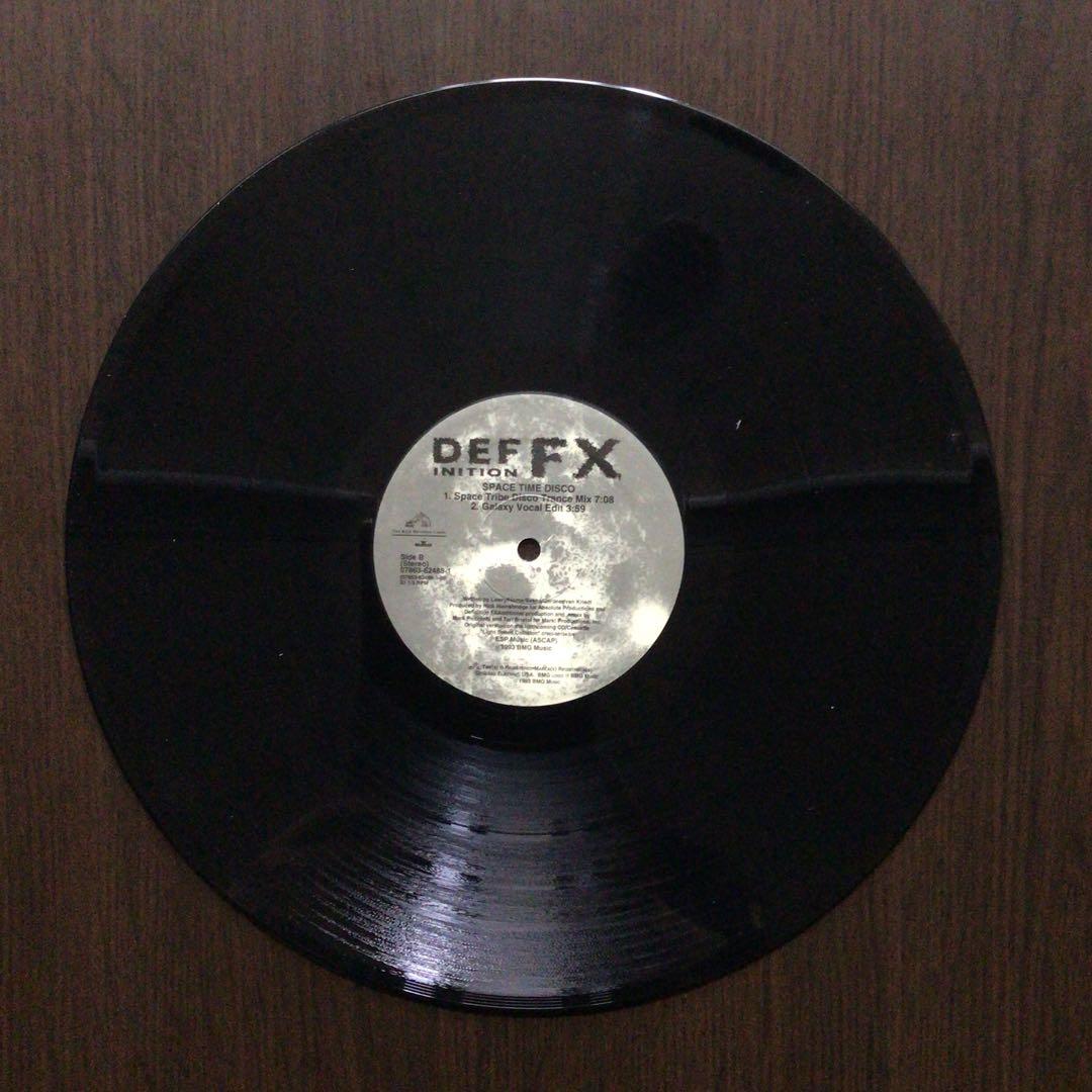 Def FX - Space Time Disco 12" Vinyl EP 1993 US Electronic Dance BMG Records