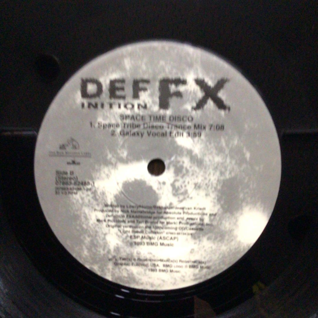 Def FX - Space Time Disco 12" Vinyl EP 1993 US Electronic Dance BMG Records