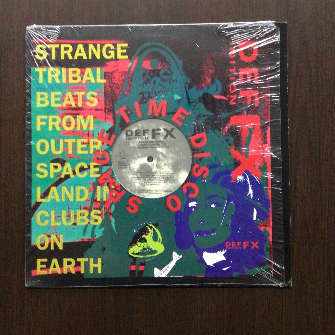 Def FX - Space Time Disco 12" Vinyl EP 1993 US Electronic Dance BMG Records