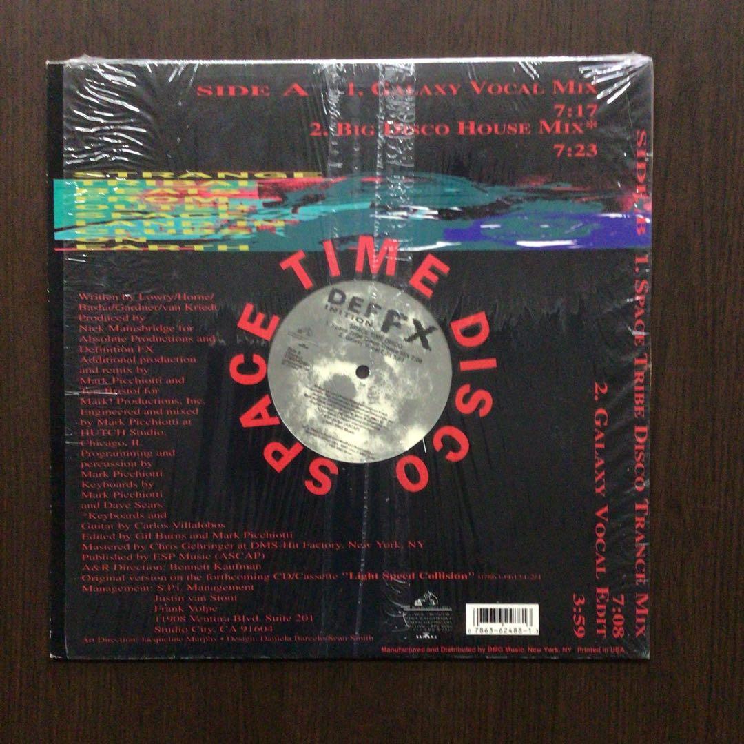 Def FX - Space Time Disco 12" Vinyl EP 1993 US Electronic Dance BMG Records
