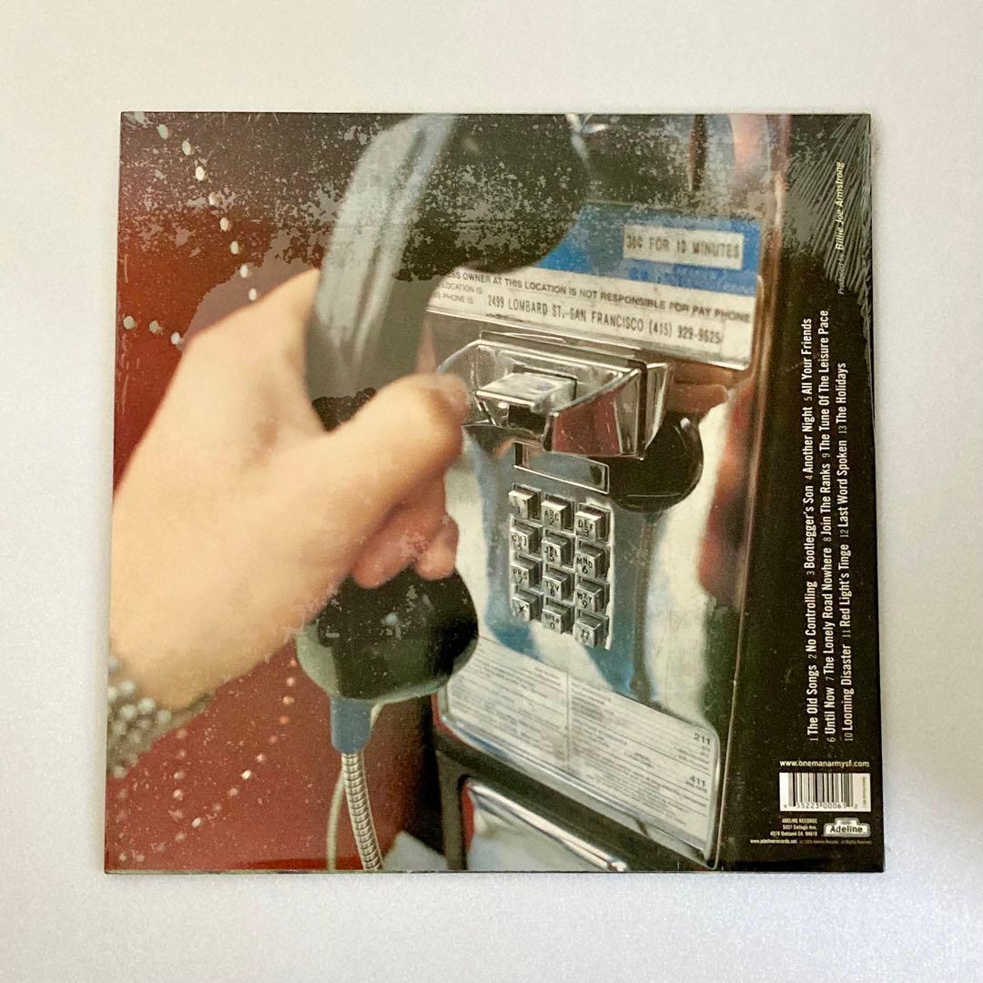One Man Army Last Word Spoken LP Green Vinyl Near Mint Record | Japansoundstore