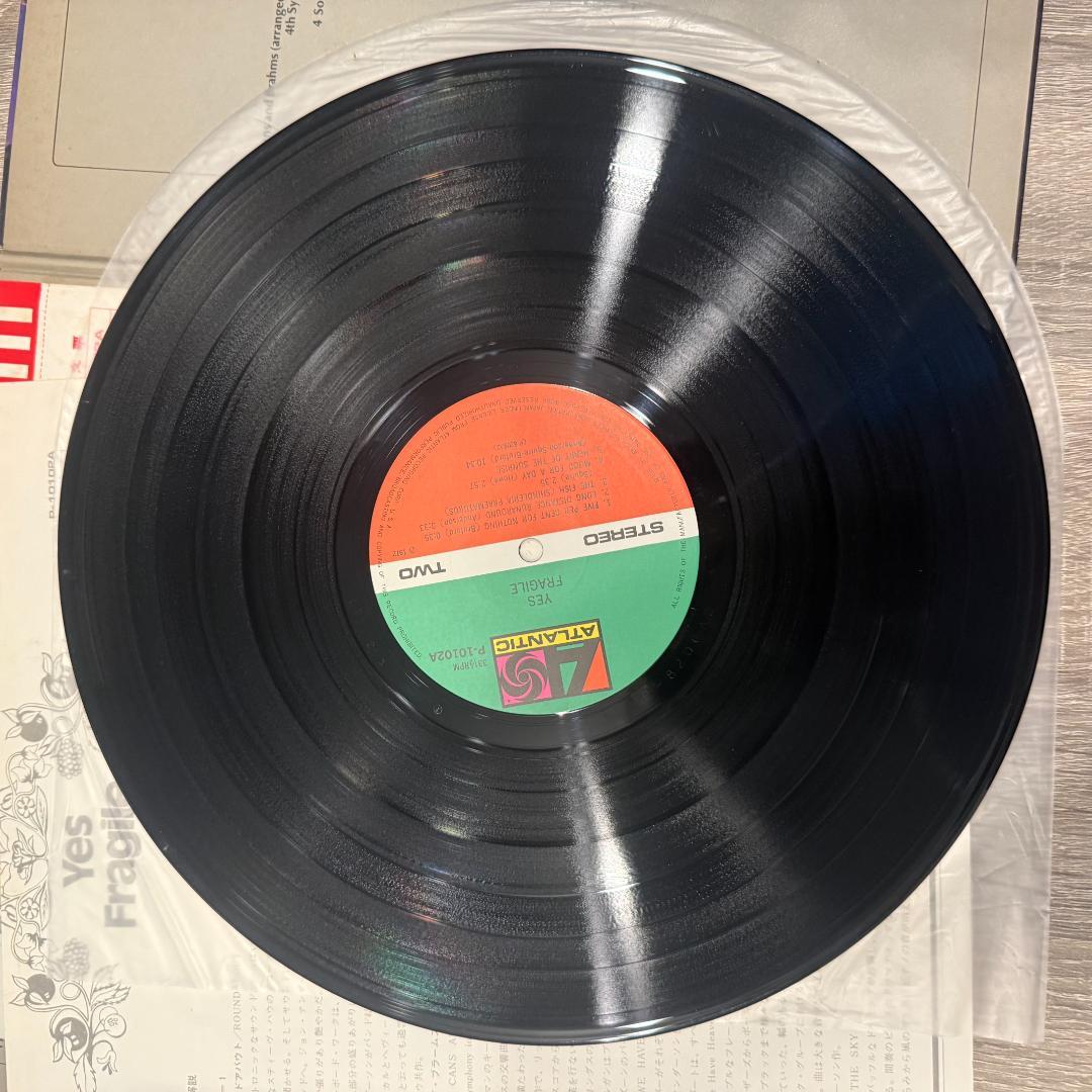 Yes - Fragile LP Japan Vinyl Record with Obi and Booklet