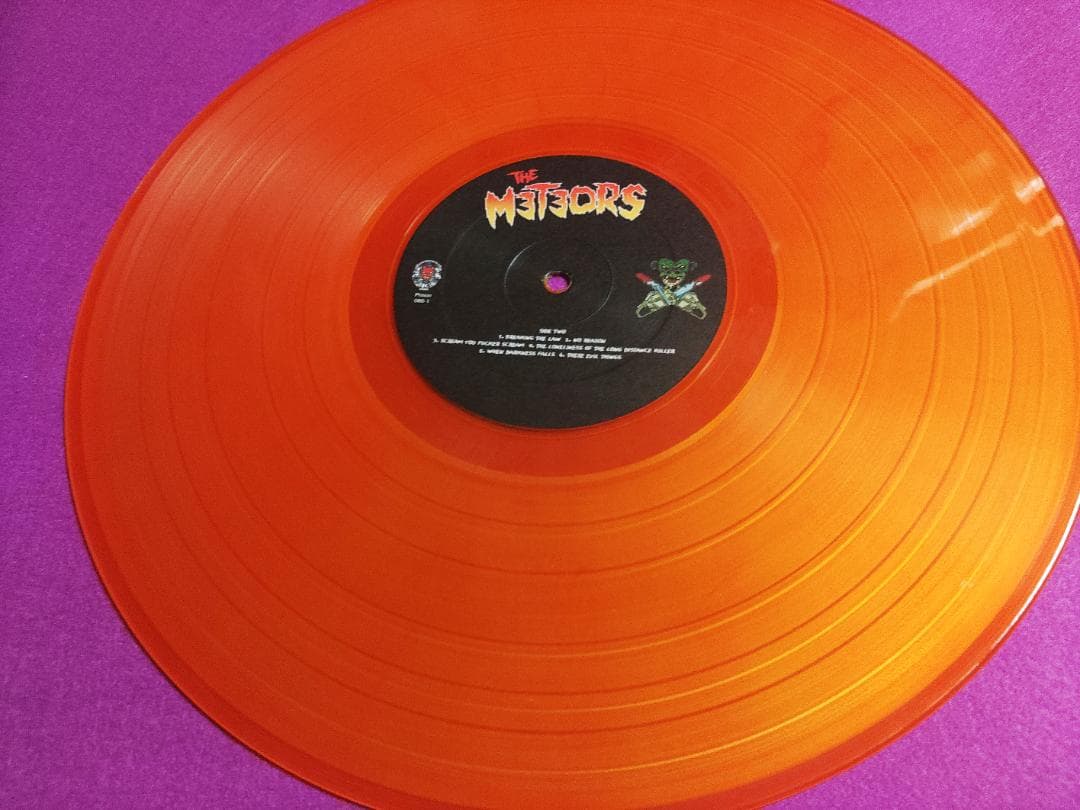 The Meteors - These Evil Things LP Limited Color Vinyl 300 Copies Psychobilly