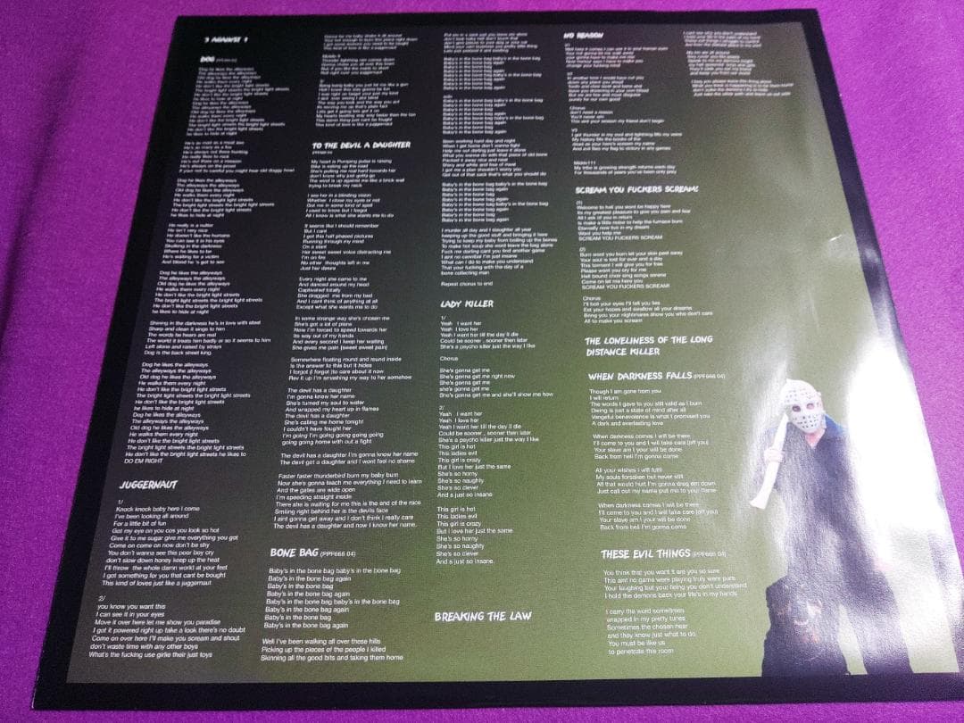 The Meteors - These Evil Things LP Limited Color Vinyl 300 Copies Psychobilly