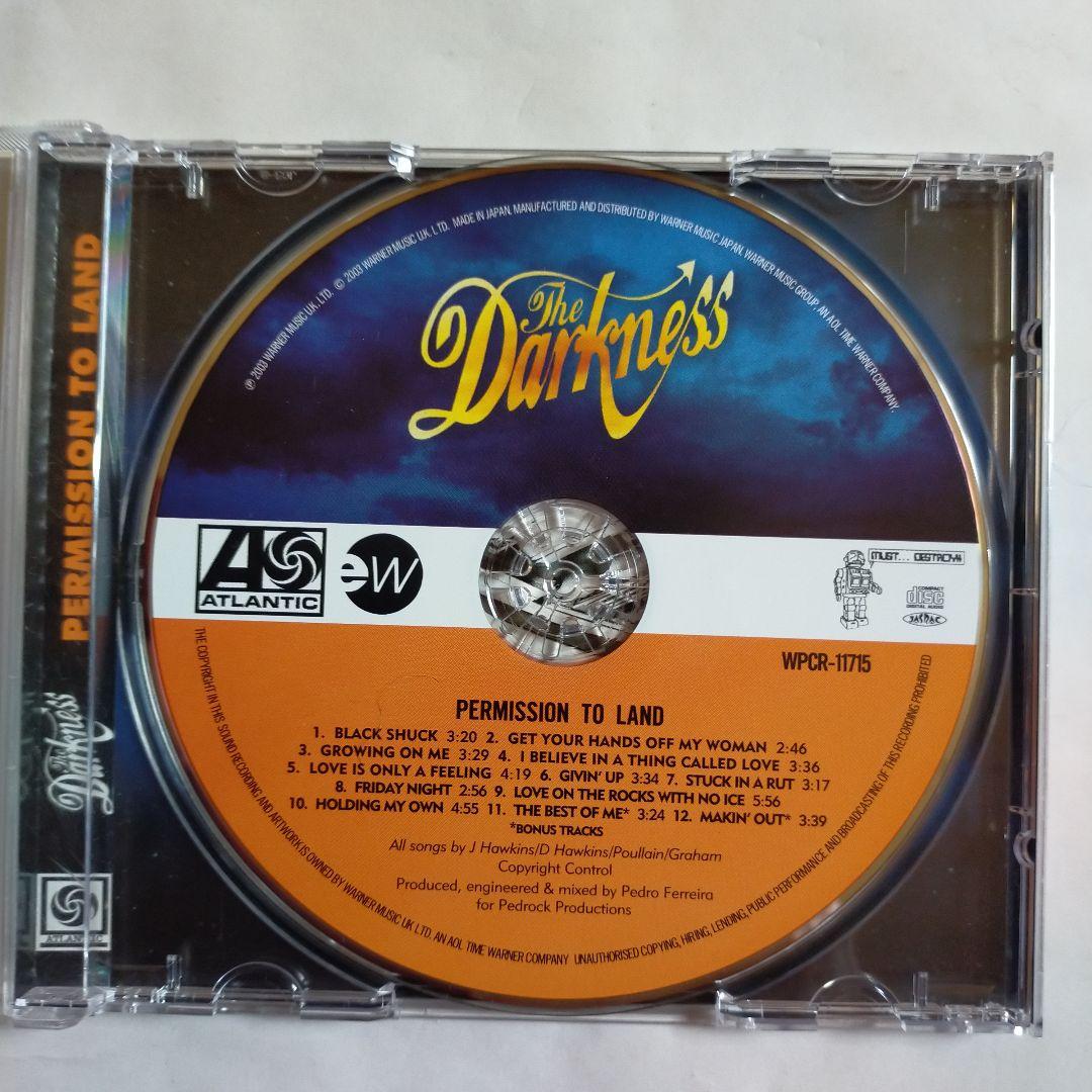 The Darkness Permission To Land CD Japan Press with OBI 2003 Bonus Tracks